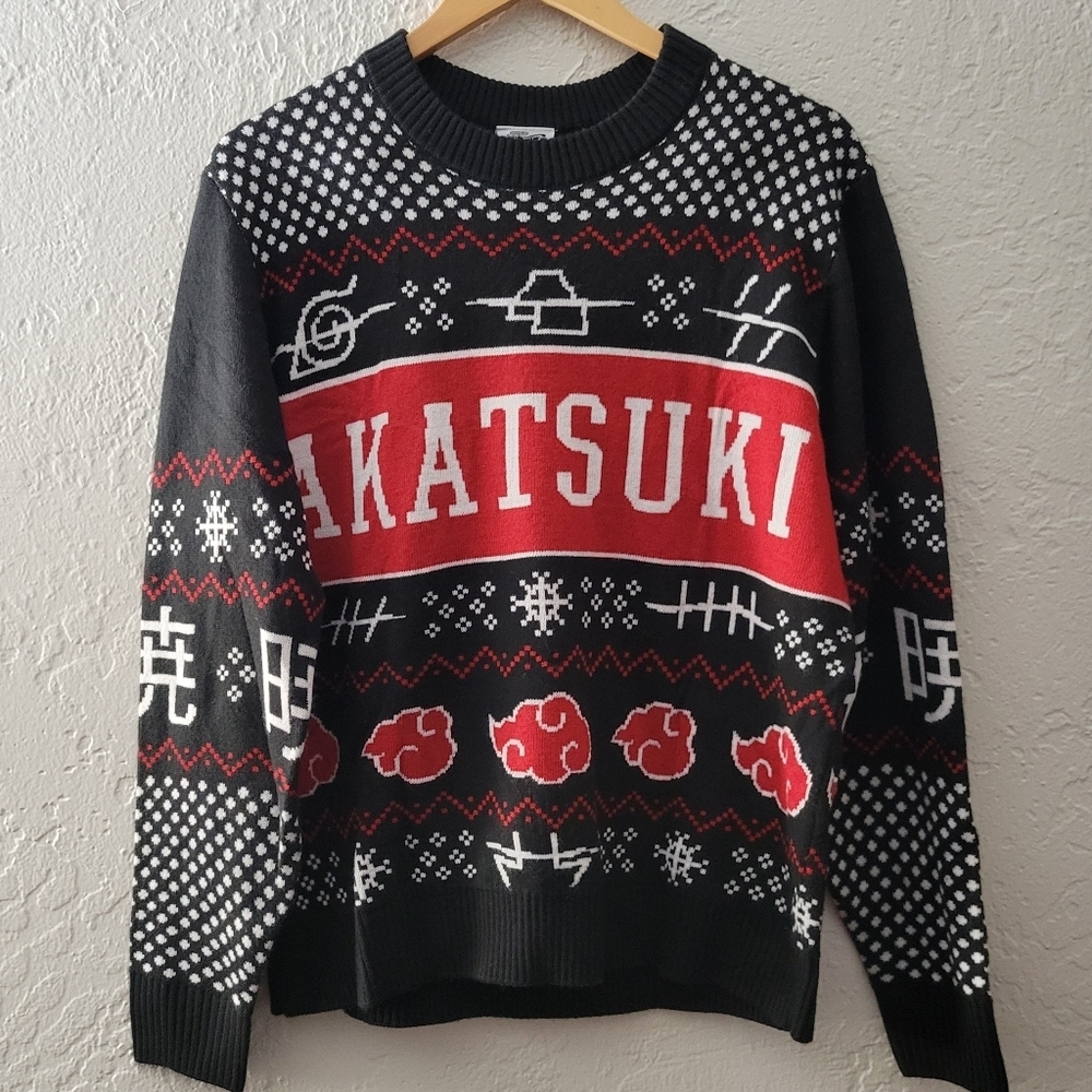 Naruto Shippuden Akatsuki Sweater Large